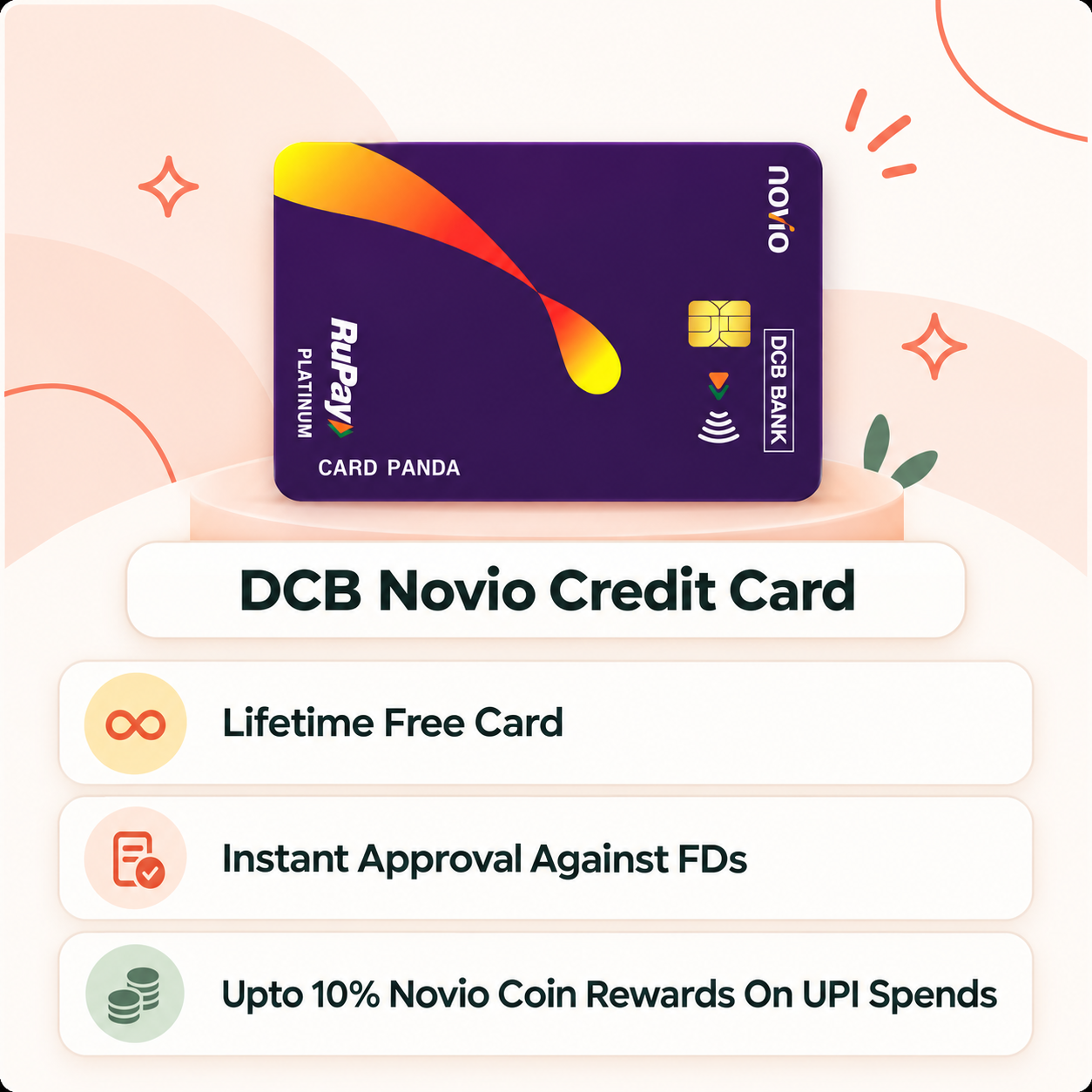 DCB Novio Credit Card highlights