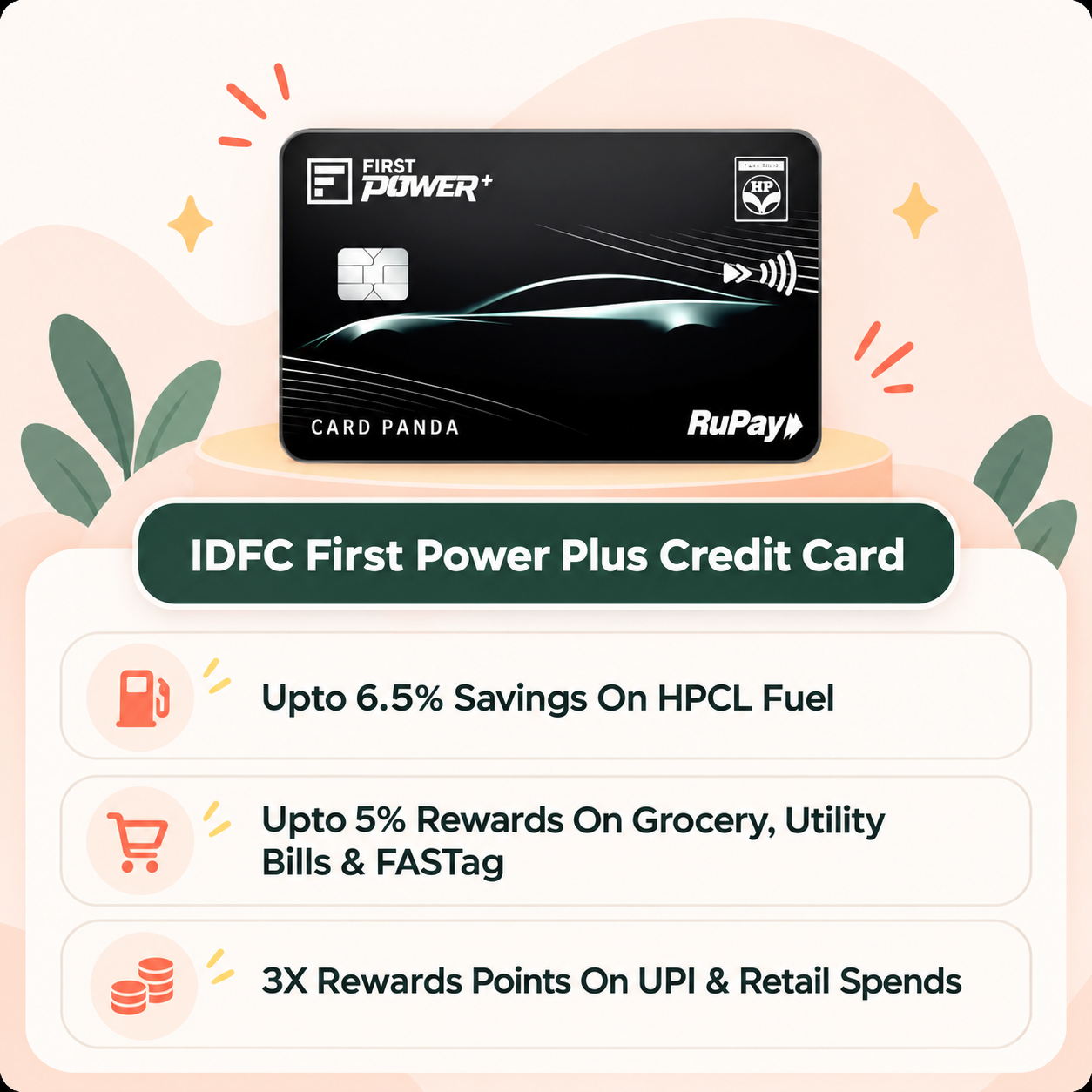 IDFC FIRST Power Plus Credit Card highlights