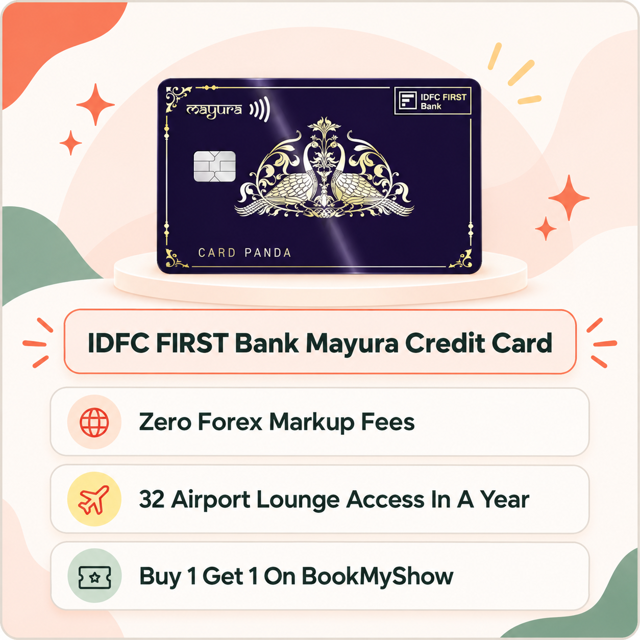 IDFC FIRST Mayura Credit Card highlights