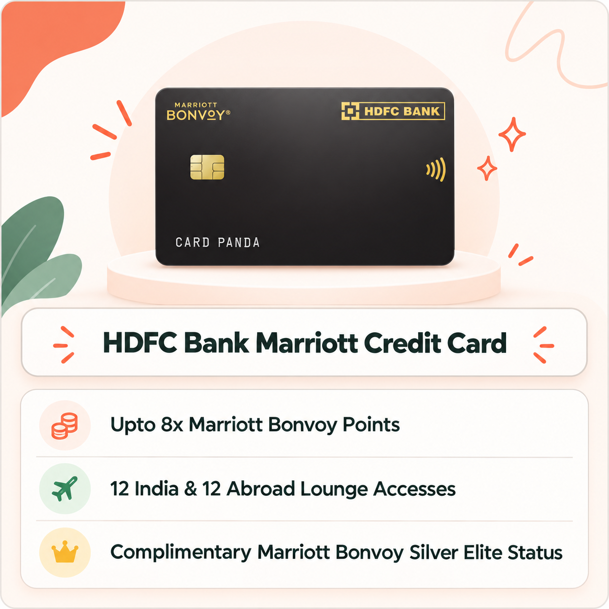 HDFC Marriott Bonvoy Credit Card highlights