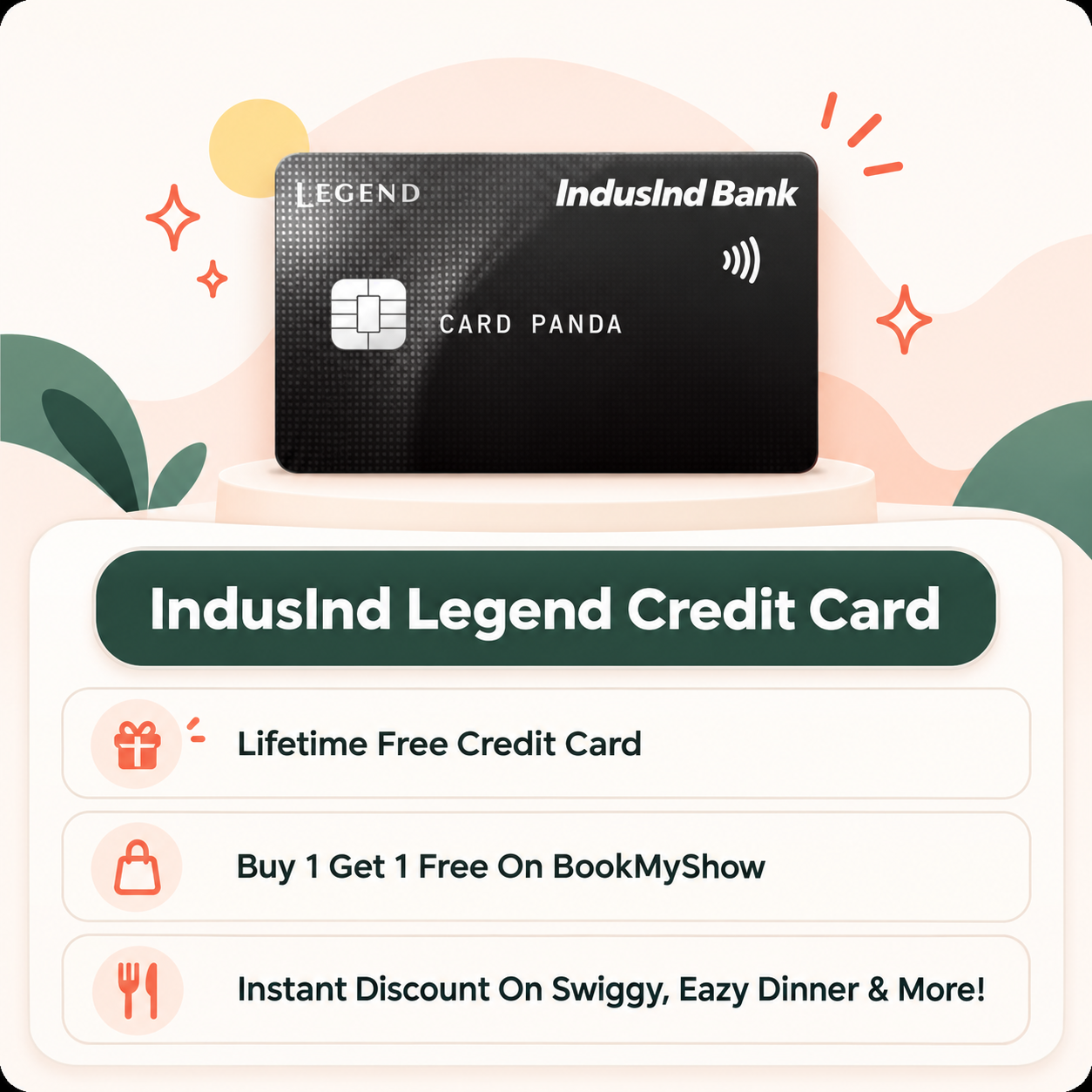 IndusInd Legend Credit Card highlights