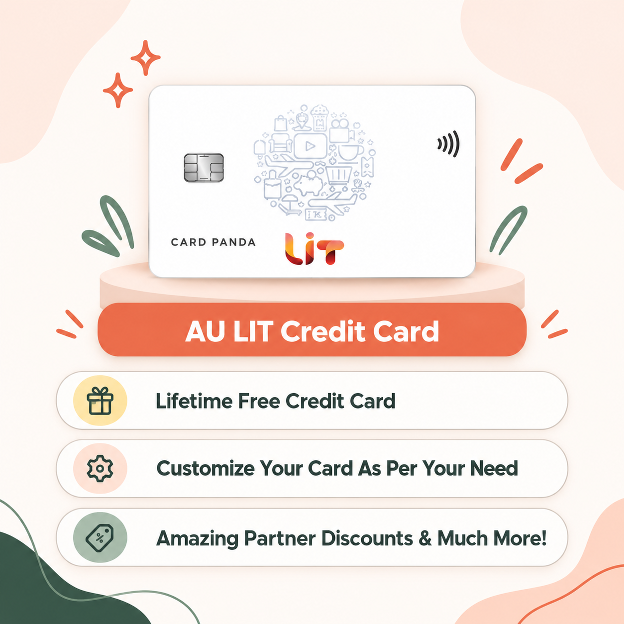 AU LIT Credit Card highlights